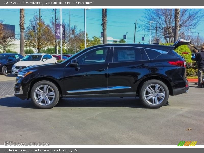 Majestic Black Pearl / Parchment 2019 Acura RDX Advance