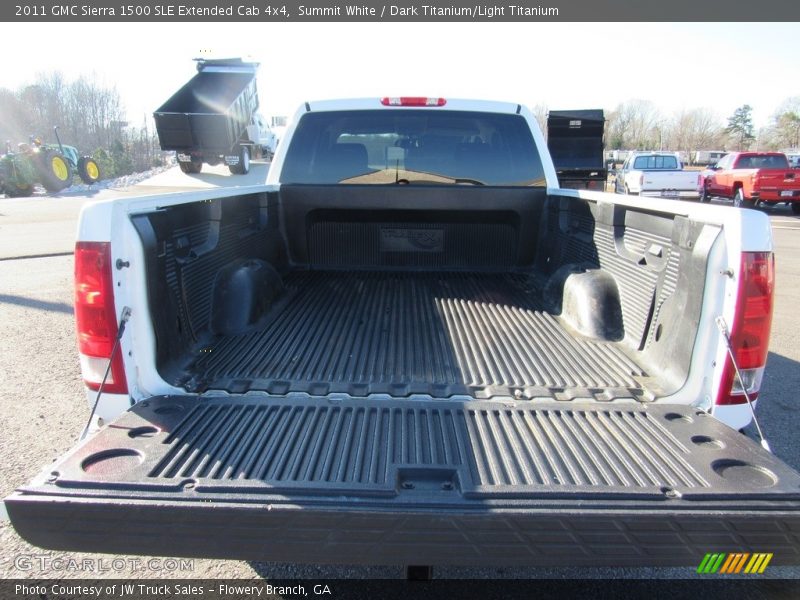 Summit White / Dark Titanium/Light Titanium 2011 GMC Sierra 1500 SLE Extended Cab 4x4