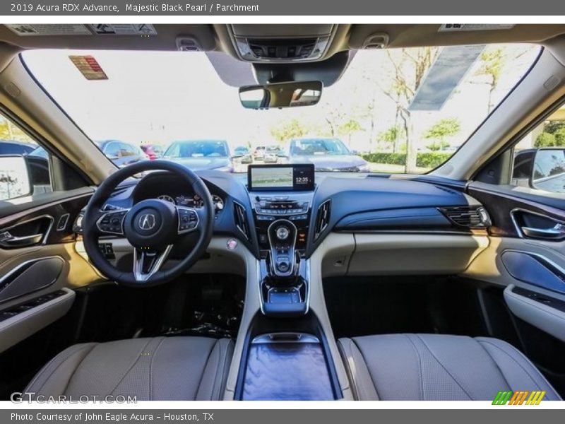 Majestic Black Pearl / Parchment 2019 Acura RDX Advance