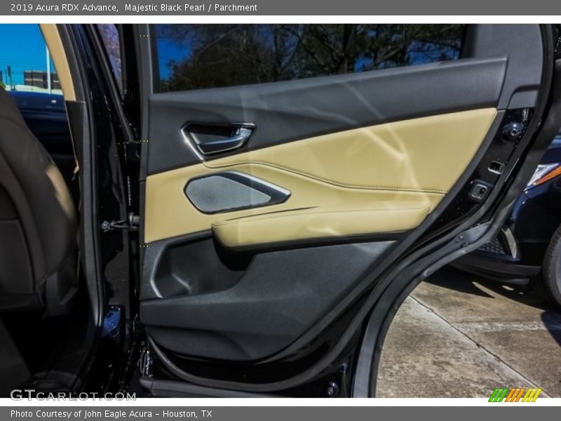 Majestic Black Pearl / Parchment 2019 Acura RDX Advance