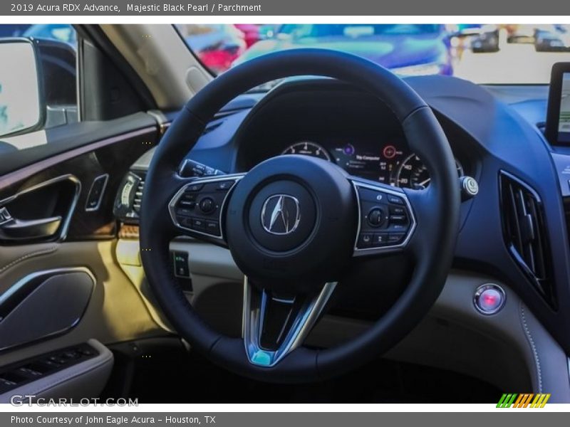 Majestic Black Pearl / Parchment 2019 Acura RDX Advance