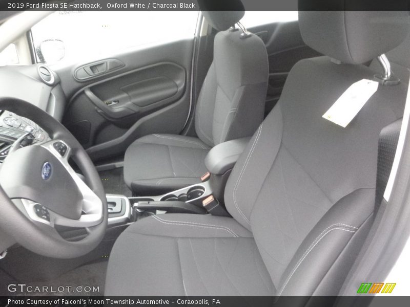 Front Seat of 2019 Fiesta SE Hatchback
