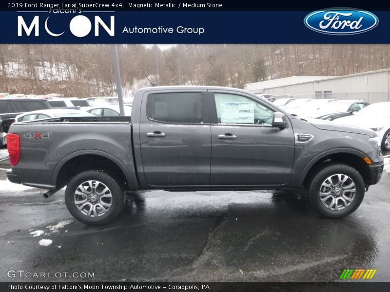 Magnetic Metallic / Medium Stone 2019 Ford Ranger Lariat SuperCrew 4x4