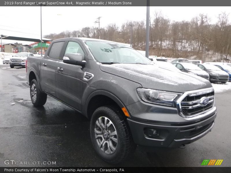 Front 3/4 View of 2019 Ranger Lariat SuperCrew 4x4