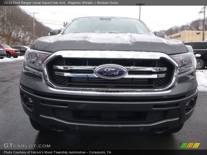 Magnetic Metallic / Medium Stone 2019 Ford Ranger Lariat SuperCrew 4x4