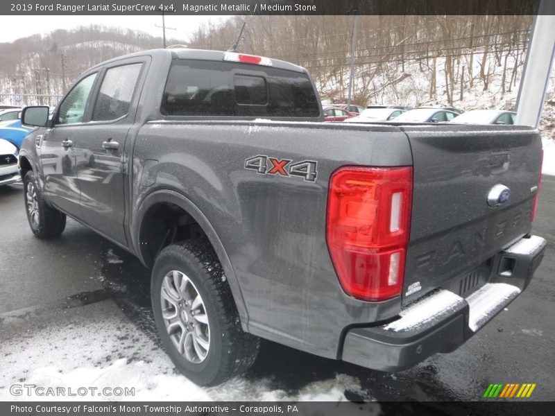 Magnetic Metallic / Medium Stone 2019 Ford Ranger Lariat SuperCrew 4x4