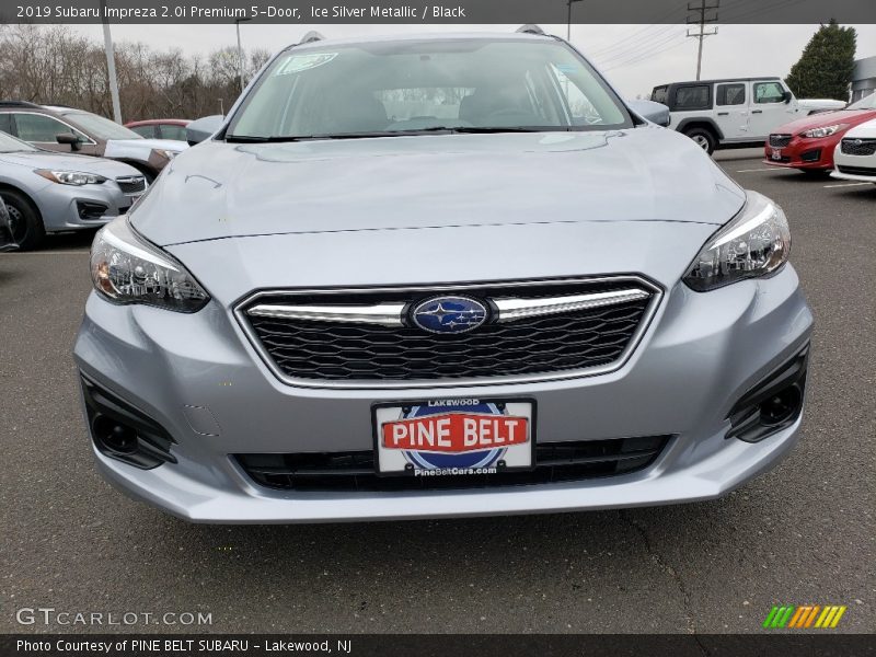 Ice Silver Metallic / Black 2019 Subaru Impreza 2.0i Premium 5-Door