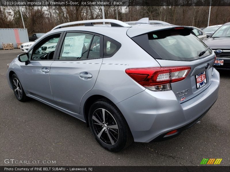 Ice Silver Metallic / Black 2019 Subaru Impreza 2.0i Premium 5-Door