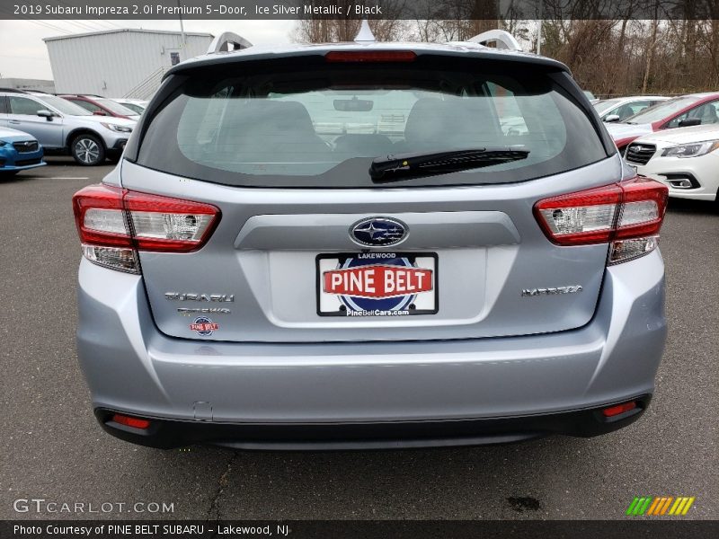 Ice Silver Metallic / Black 2019 Subaru Impreza 2.0i Premium 5-Door