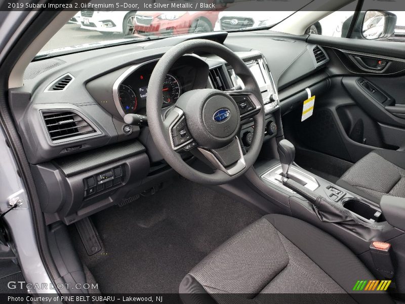 Ice Silver Metallic / Black 2019 Subaru Impreza 2.0i Premium 5-Door