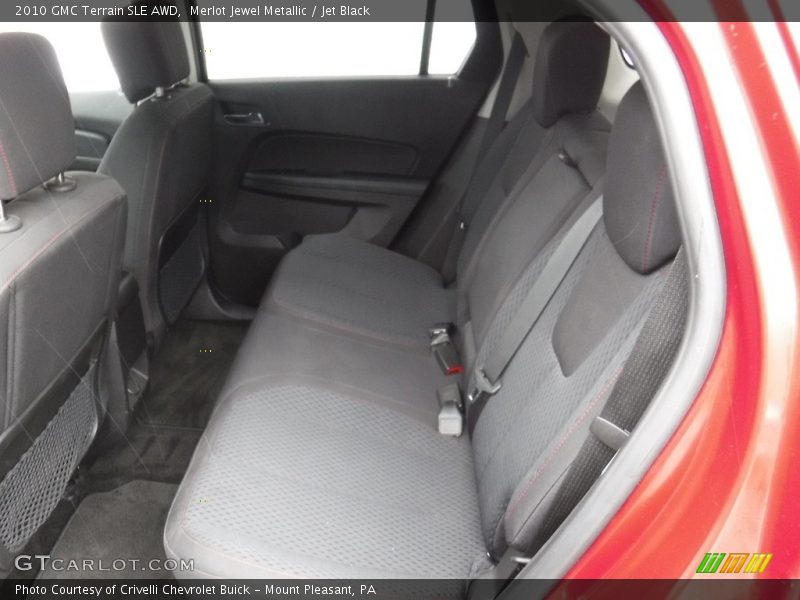 Merlot Jewel Metallic / Jet Black 2010 GMC Terrain SLE AWD