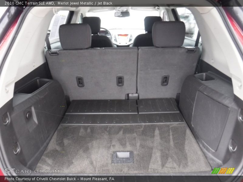 Merlot Jewel Metallic / Jet Black 2010 GMC Terrain SLE AWD