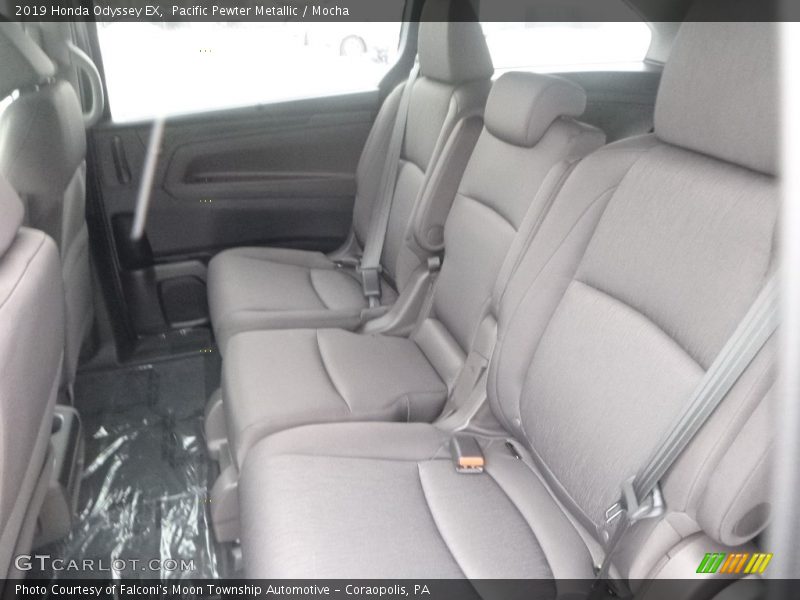 Pacific Pewter Metallic / Mocha 2019 Honda Odyssey EX