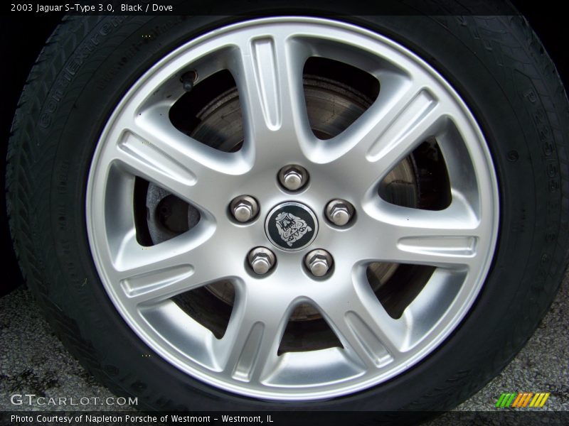 Black / Dove 2003 Jaguar S-Type 3.0
