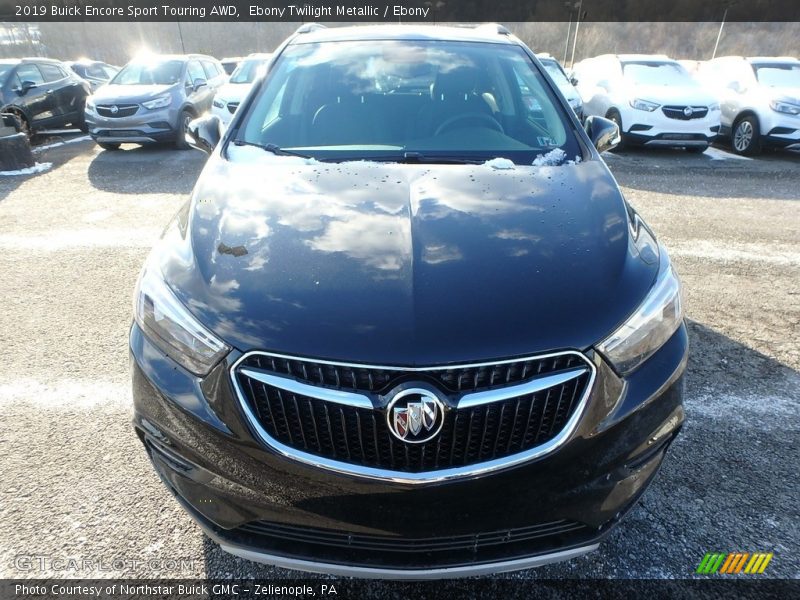 Ebony Twilight Metallic / Ebony 2019 Buick Encore Sport Touring AWD