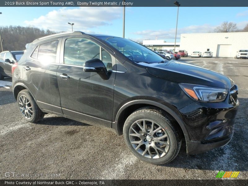 Ebony Twilight Metallic / Ebony 2019 Buick Encore Sport Touring AWD