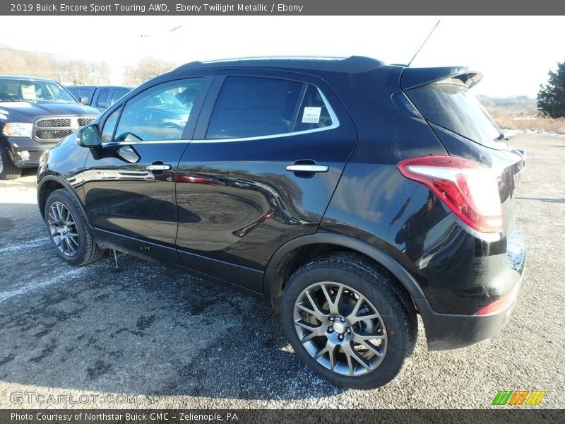 Ebony Twilight Metallic / Ebony 2019 Buick Encore Sport Touring AWD