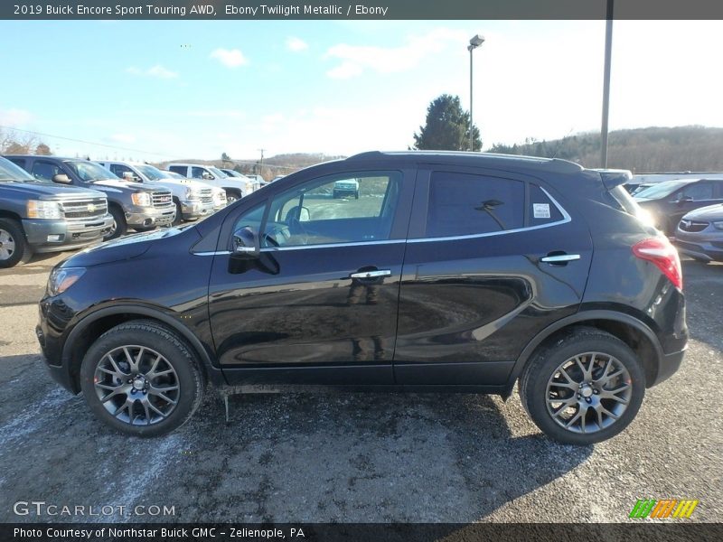 Ebony Twilight Metallic / Ebony 2019 Buick Encore Sport Touring AWD