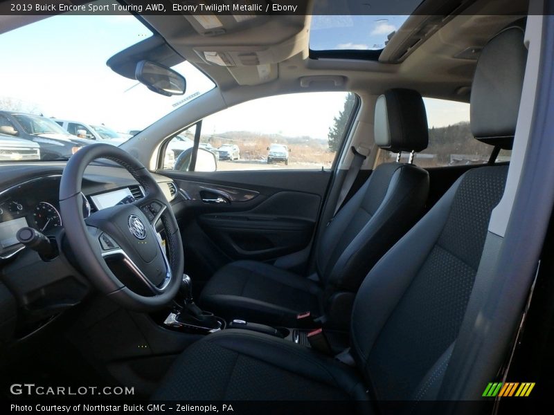 Ebony Twilight Metallic / Ebony 2019 Buick Encore Sport Touring AWD