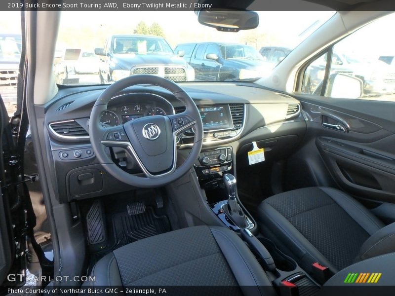 Ebony Twilight Metallic / Ebony 2019 Buick Encore Sport Touring AWD