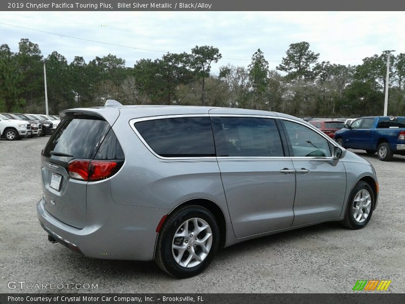 Billet Silver Metallic / Black/Alloy 2019 Chrysler Pacifica Touring Plus