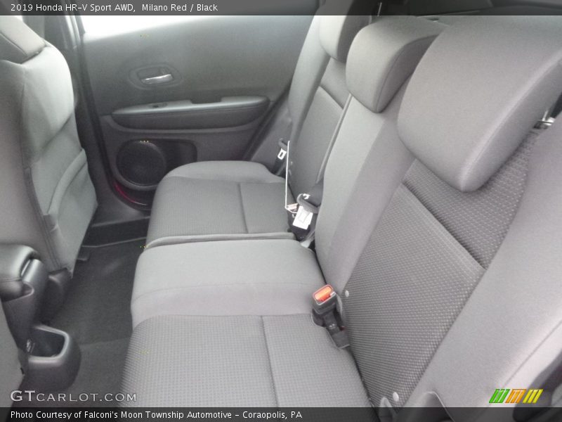 Milano Red / Black 2019 Honda HR-V Sport AWD
