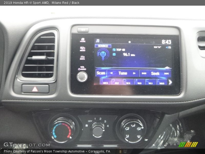 Milano Red / Black 2019 Honda HR-V Sport AWD