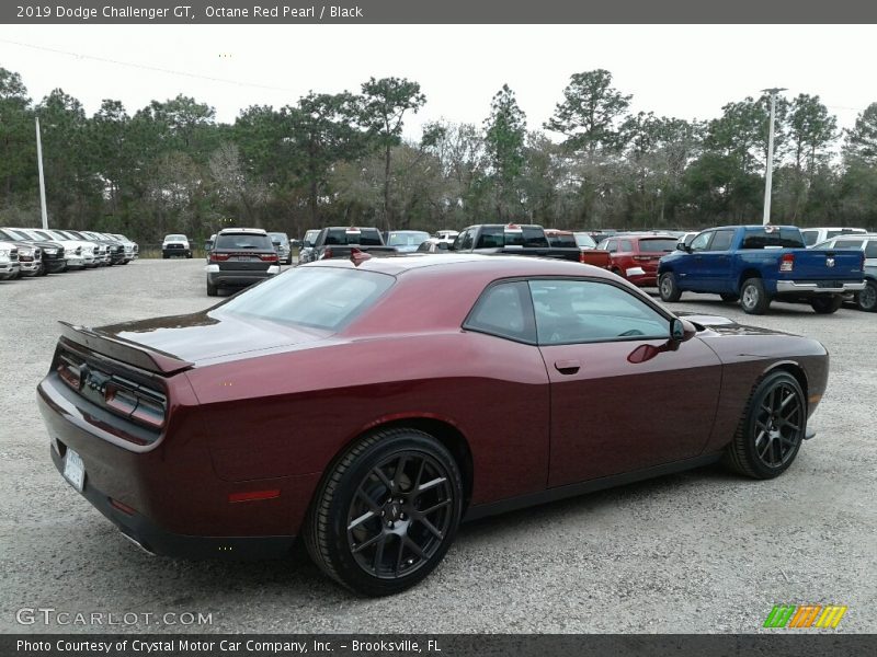 Octane Red Pearl / Black 2019 Dodge Challenger GT
