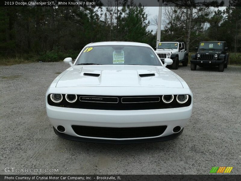 White Knuckle / Black 2019 Dodge Challenger SXT