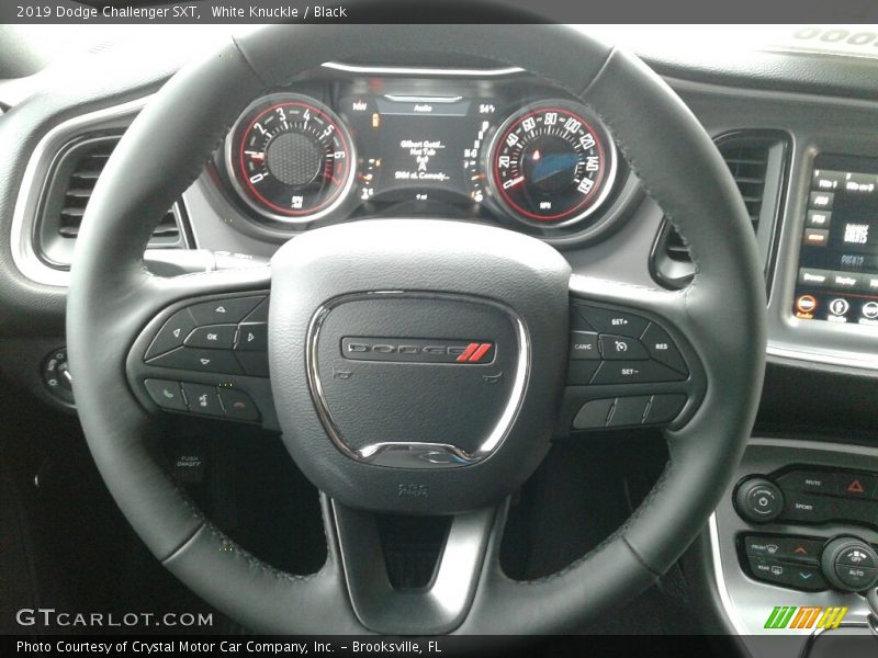 White Knuckle / Black 2019 Dodge Challenger SXT