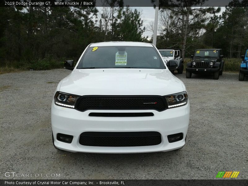 White Knuckle / Black 2019 Dodge Durango GT