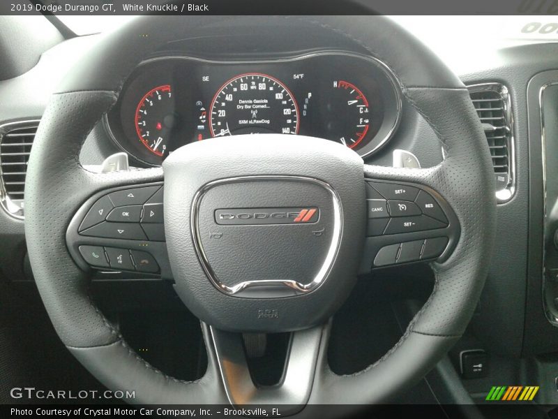 White Knuckle / Black 2019 Dodge Durango GT