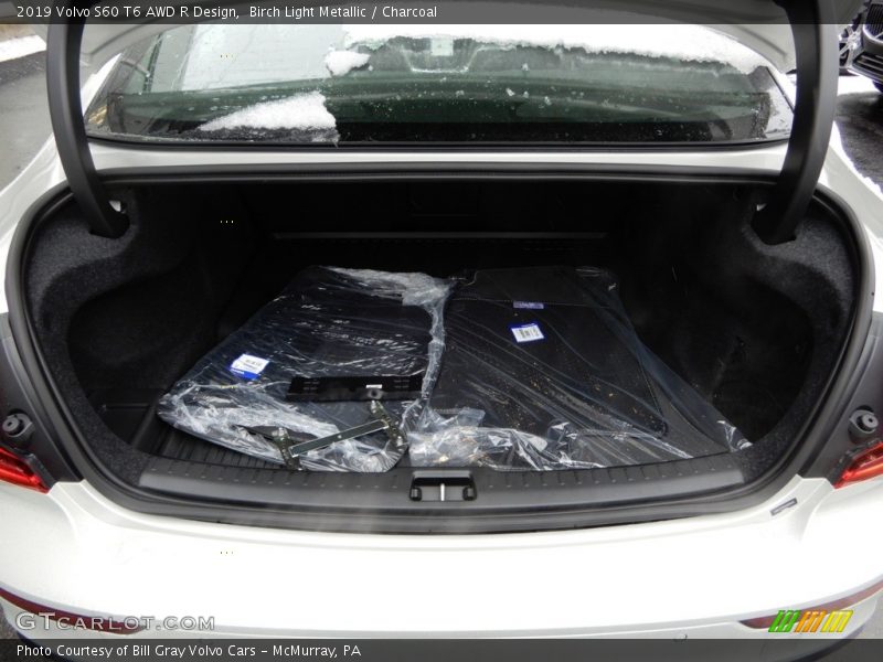 Birch Light Metallic / Charcoal 2019 Volvo S60 T6 AWD R Design