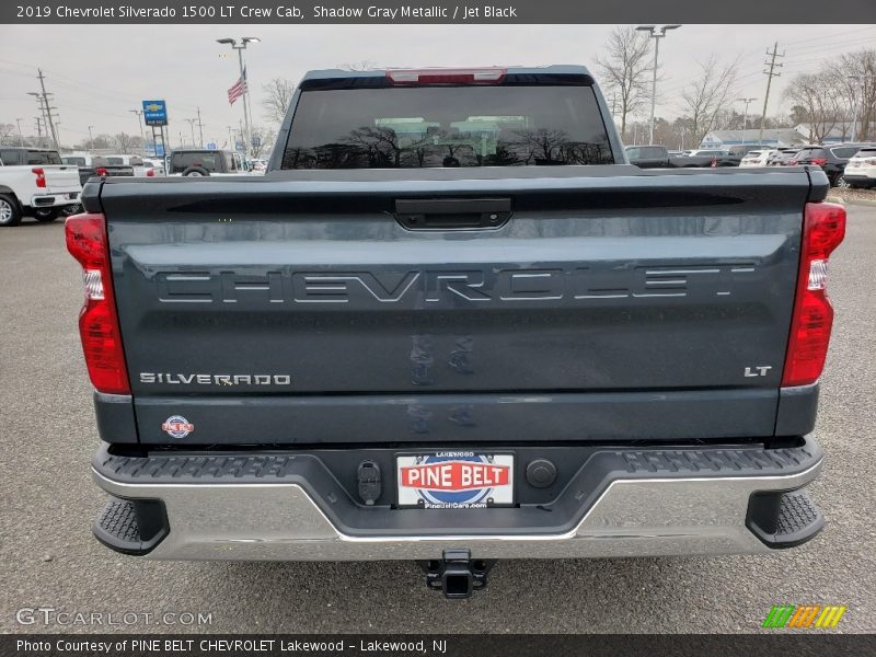 Shadow Gray Metallic / Jet Black 2019 Chevrolet Silverado 1500 LT Crew Cab