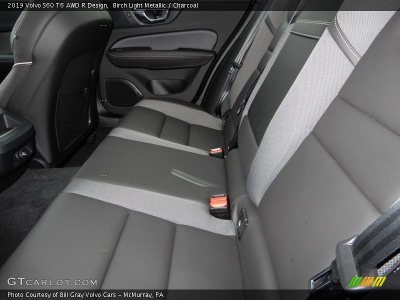 Rear Seat of 2019 S60 T6 AWD R Design