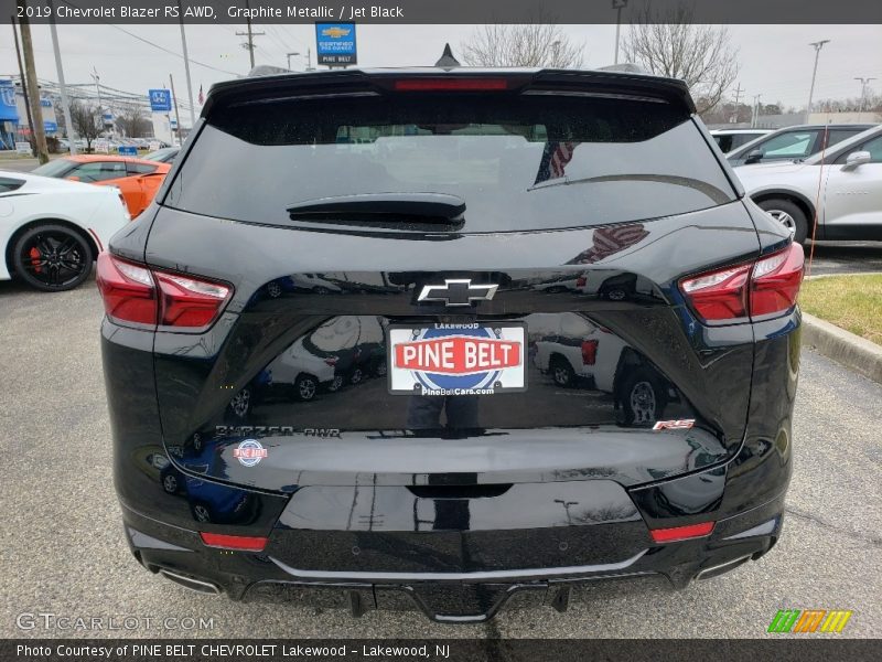 Graphite Metallic / Jet Black 2019 Chevrolet Blazer RS AWD