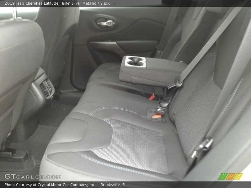 Billet Silver Metallic / Black 2019 Jeep Cherokee Latitude