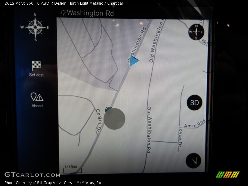 Navigation of 2019 S60 T6 AWD R Design