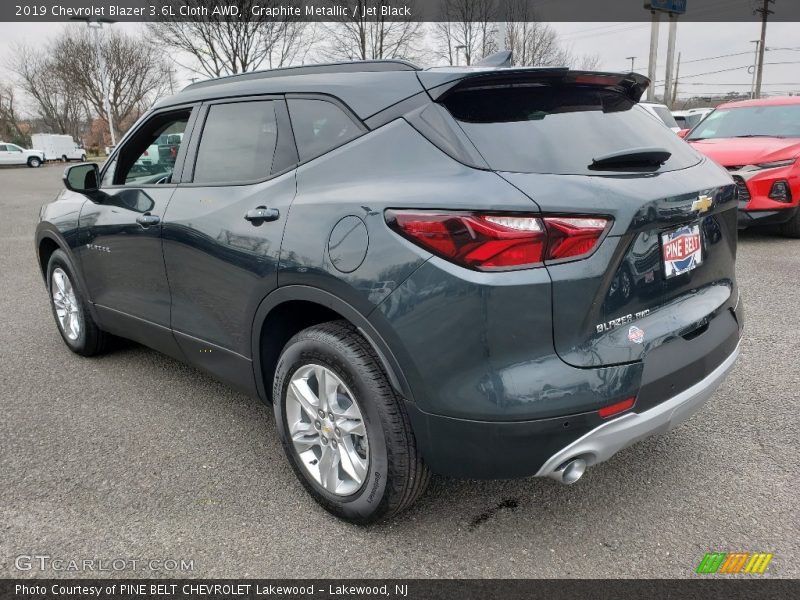 Graphite Metallic / Jet Black 2019 Chevrolet Blazer 3.6L Cloth AWD