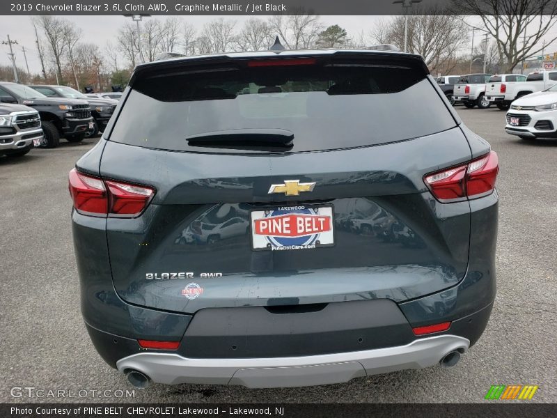 Graphite Metallic / Jet Black 2019 Chevrolet Blazer 3.6L Cloth AWD