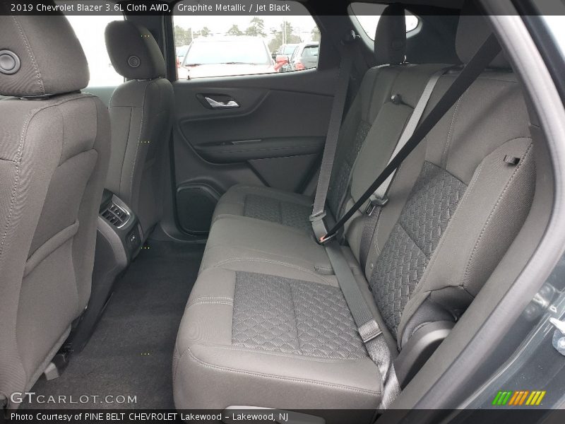 Rear Seat of 2019 Blazer 3.6L Cloth AWD