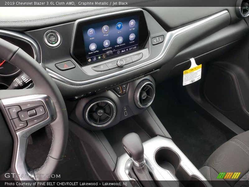 Graphite Metallic / Jet Black 2019 Chevrolet Blazer 3.6L Cloth AWD