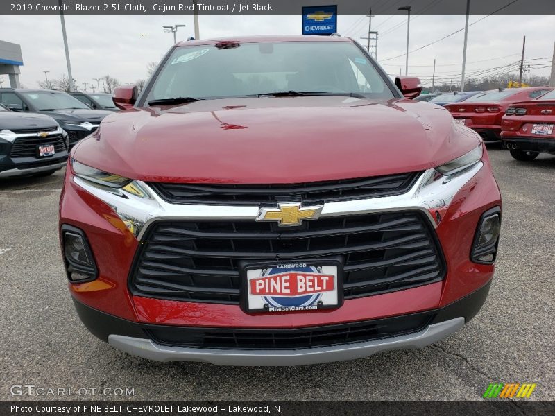 Cajun Red Tintcoat / Jet Black 2019 Chevrolet Blazer 2.5L Cloth