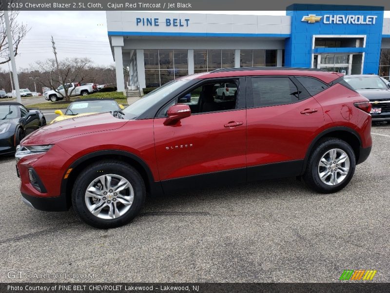 Cajun Red Tintcoat / Jet Black 2019 Chevrolet Blazer 2.5L Cloth