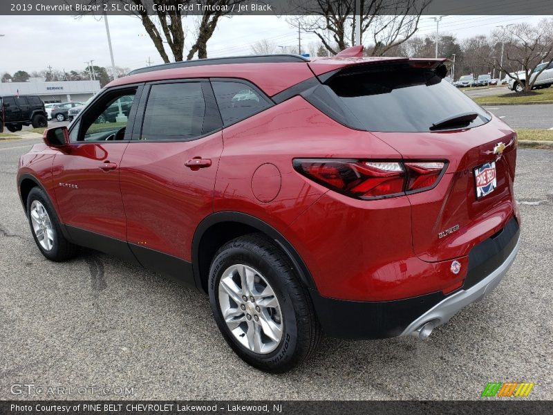Cajun Red Tintcoat / Jet Black 2019 Chevrolet Blazer 2.5L Cloth