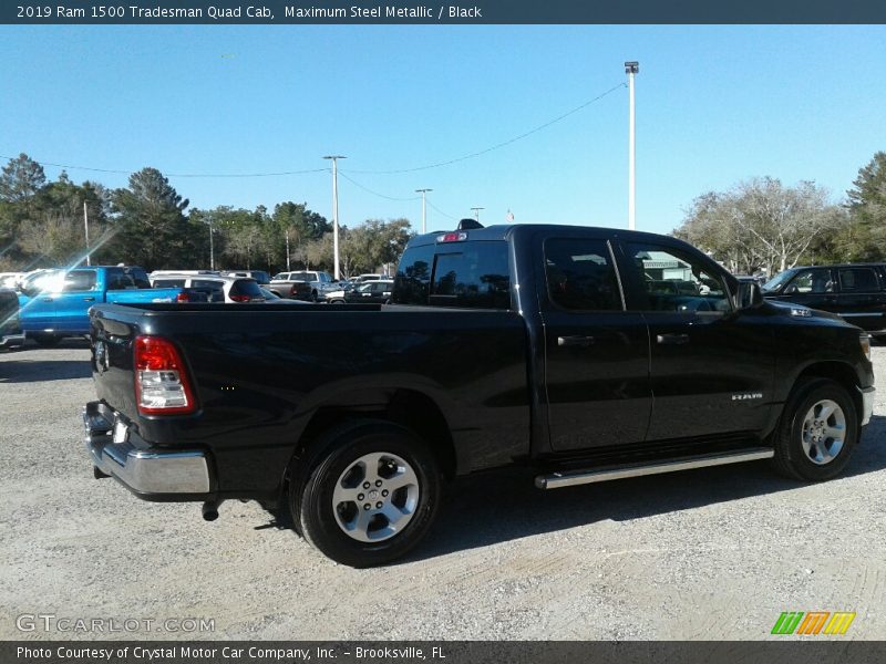 Maximum Steel Metallic / Black 2019 Ram 1500 Tradesman Quad Cab