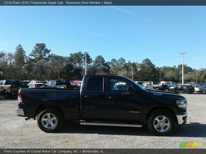 Maximum Steel Metallic / Black 2019 Ram 1500 Tradesman Quad Cab