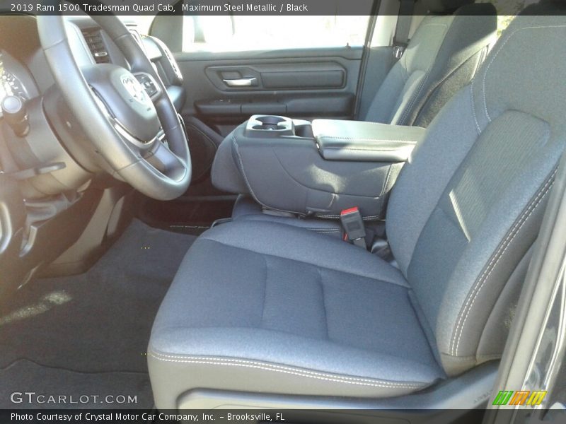 Maximum Steel Metallic / Black 2019 Ram 1500 Tradesman Quad Cab