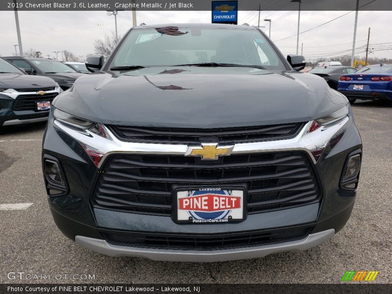 Graphite Metallic / Jet Black 2019 Chevrolet Blazer 3.6L Leather