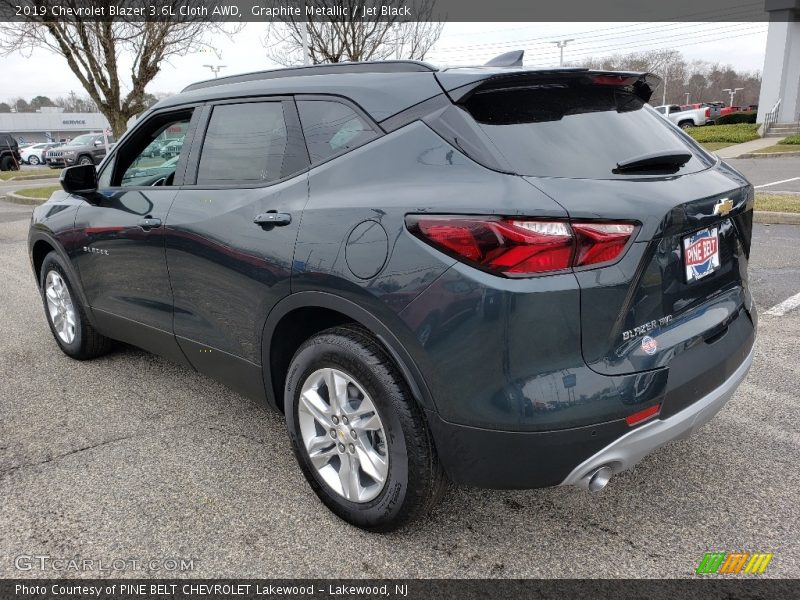Graphite Metallic / Jet Black 2019 Chevrolet Blazer 3.6L Cloth AWD